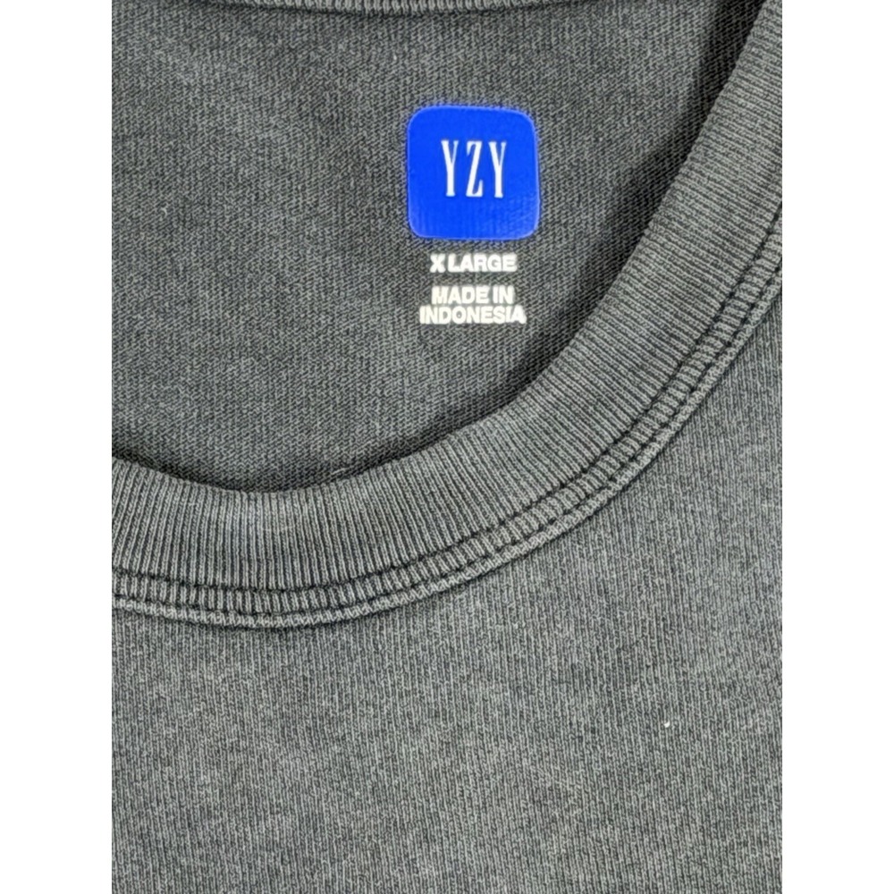 YZY Yeezy Tank Top Men's XL Gray Sleeveless Muscle Tee Streetwear